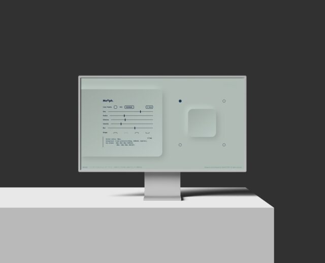 Mo®ph. - CSS Soft GUI Object Generator ///
Designed and Developed by HIGASHIYUKI® (me)
https://morph.higashiyuki.com/

|||||||||||||||||||||||||||||||||||||||||||||||||||||||||||||||||||||

I have today (Oct  3rd, 2024) published my new web application.
A web application that easily generates beautiful, three-dimensional, minimalistic soft GUI objects.
This tool is recommended for designers who want to incorporate neumorphism design into their websites.

自身仕事で使う補助ツールと実験を兼ねたツールの第３弾として、立体的でミニマルな美しいGUIオブジェクトをスライダー操作だけで簡単に生成できる、無料のウェブアプリケーション「モーフ」を創りました。

コーダー/プログラマーさんはもちろん、生成されるオブジェクトからインスピレーションを得られるかも？とお考えのグラフィックデザイナーさんにもご利用いただけると嬉しいです。

#web #app #browserapplications #html5 #css #js #react #database #webdesign #webcording #colorgenerator #gui #neumorphism